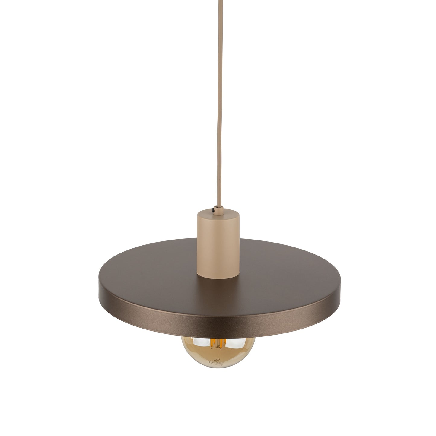 Piekaramā lampa Sila 300 × 300 × 1450 mm Sabia brūns - N1 Home