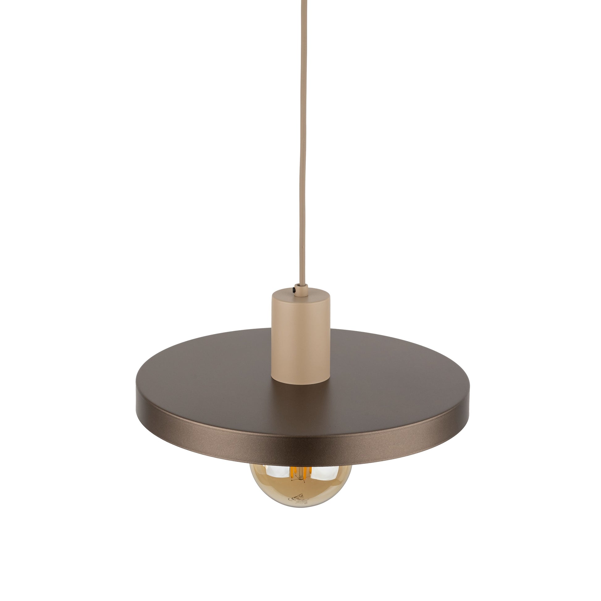Piekaramā lampa Sila 300 × 300 × 1450 mm Sabia brūns - N1 Home