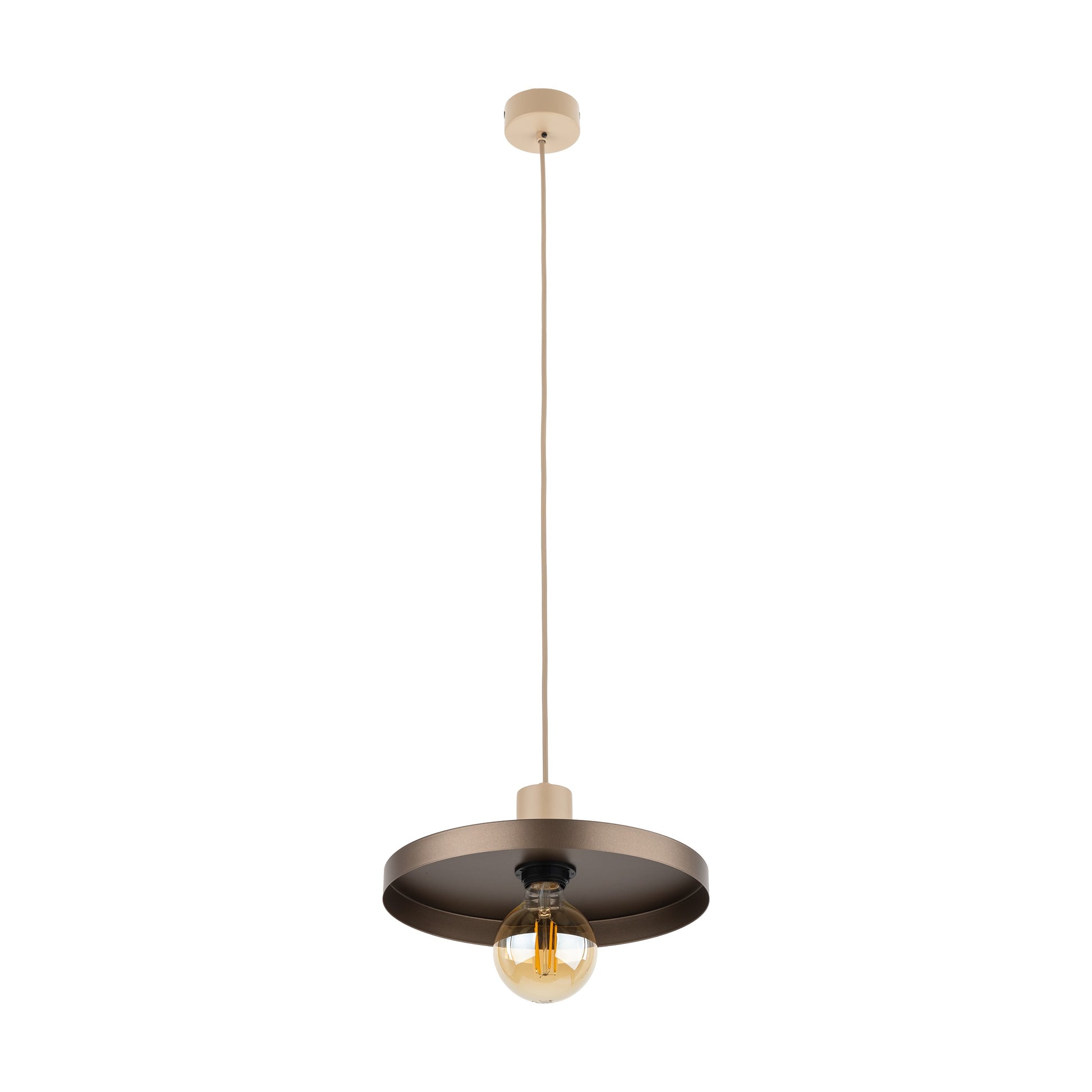 Piekaramā lampa Sila 300 × 300 × 1450 mm Sabia brūns - N1 Home