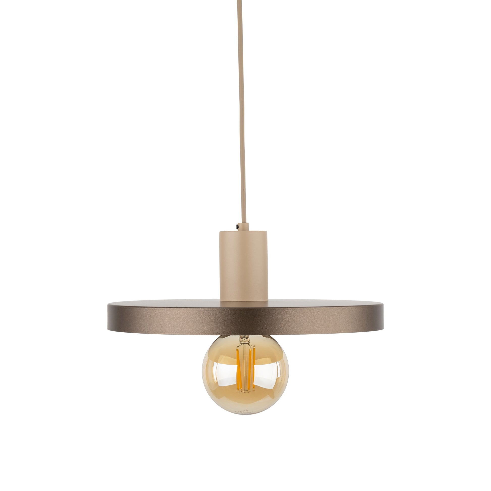 Piekaramā lampa Sila 300 × 300 × 1450 mm Sabia brūns - N1 Home