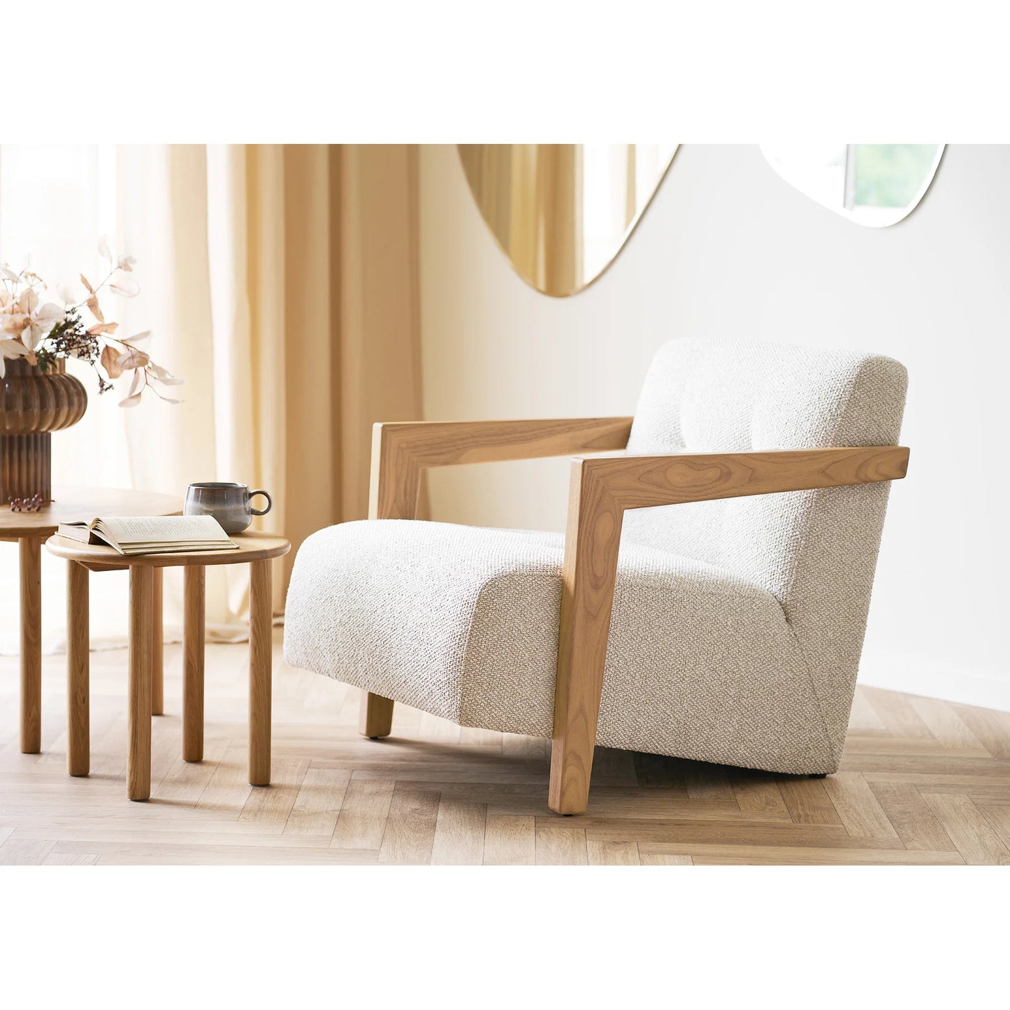 Krēsls Karaca 88/72/72 cm bēšs