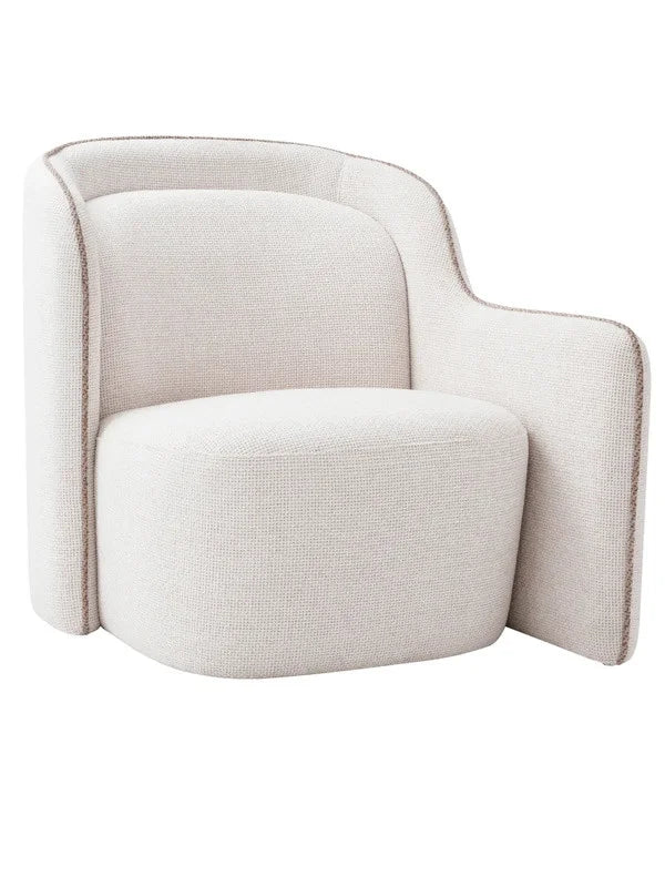 Krēsls Barrier Eichholtz 77/100/82,5 cm Lyssa off-white | lyssa sand - N1 Home