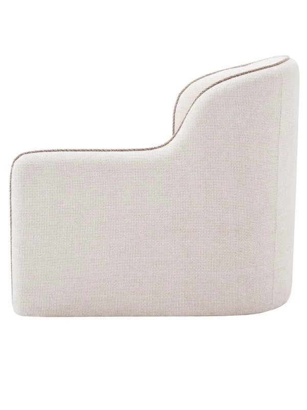 Krēsls Barrier Eichholtz 77/100/82,5 cm Lyssa off-white | lyssa sand - N1 Home