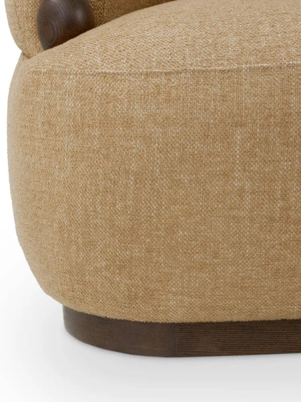 Krēsls Grimaud Eichholtz 100/92/75 cm Renato honey | ebony finish - N1 Home