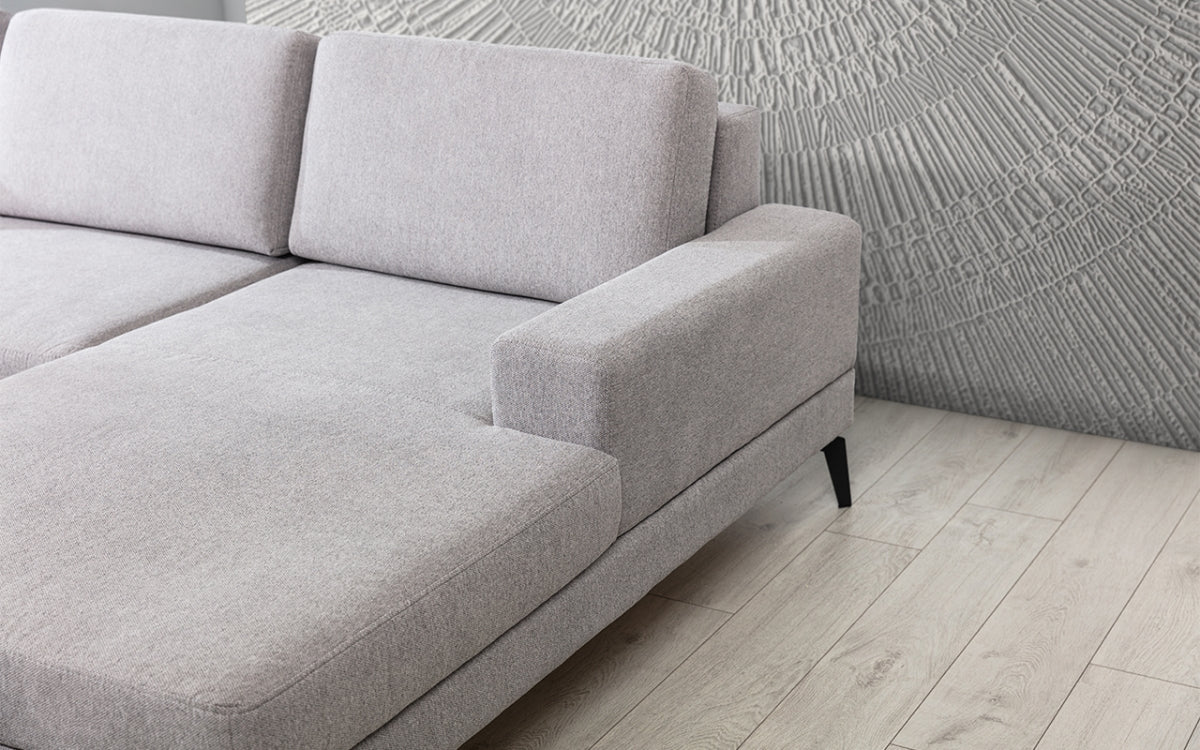 Dīvāns ELL stūris 291/76-83/175 cm - N1 Home