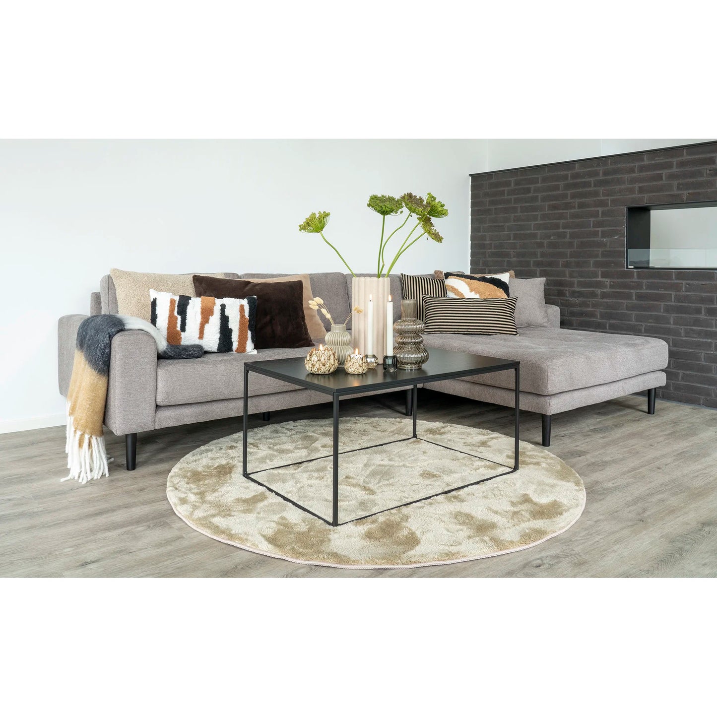 Dīvāns Lounge Lito 290/170/76 cm stone