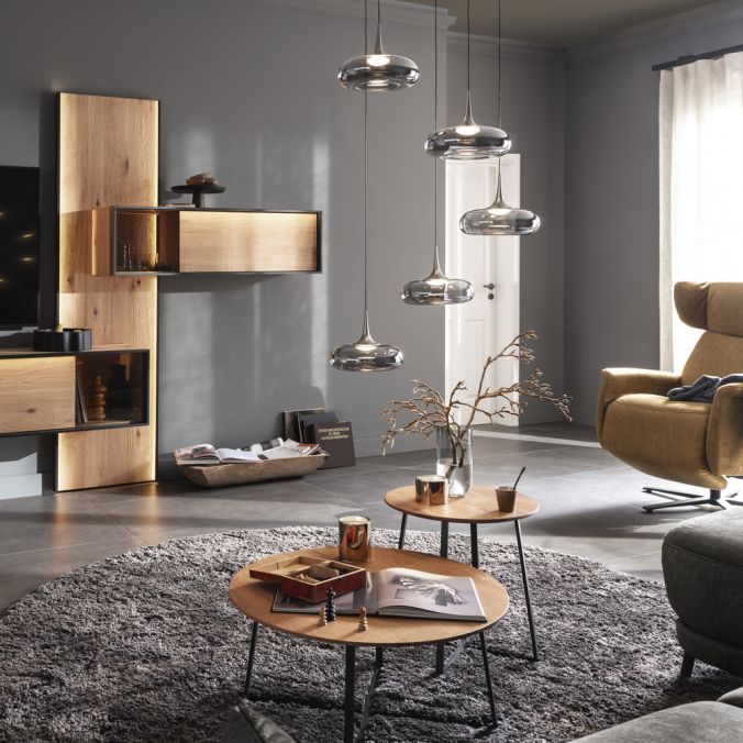 Piekaramā lampa POSH 200/62/62 cm melns