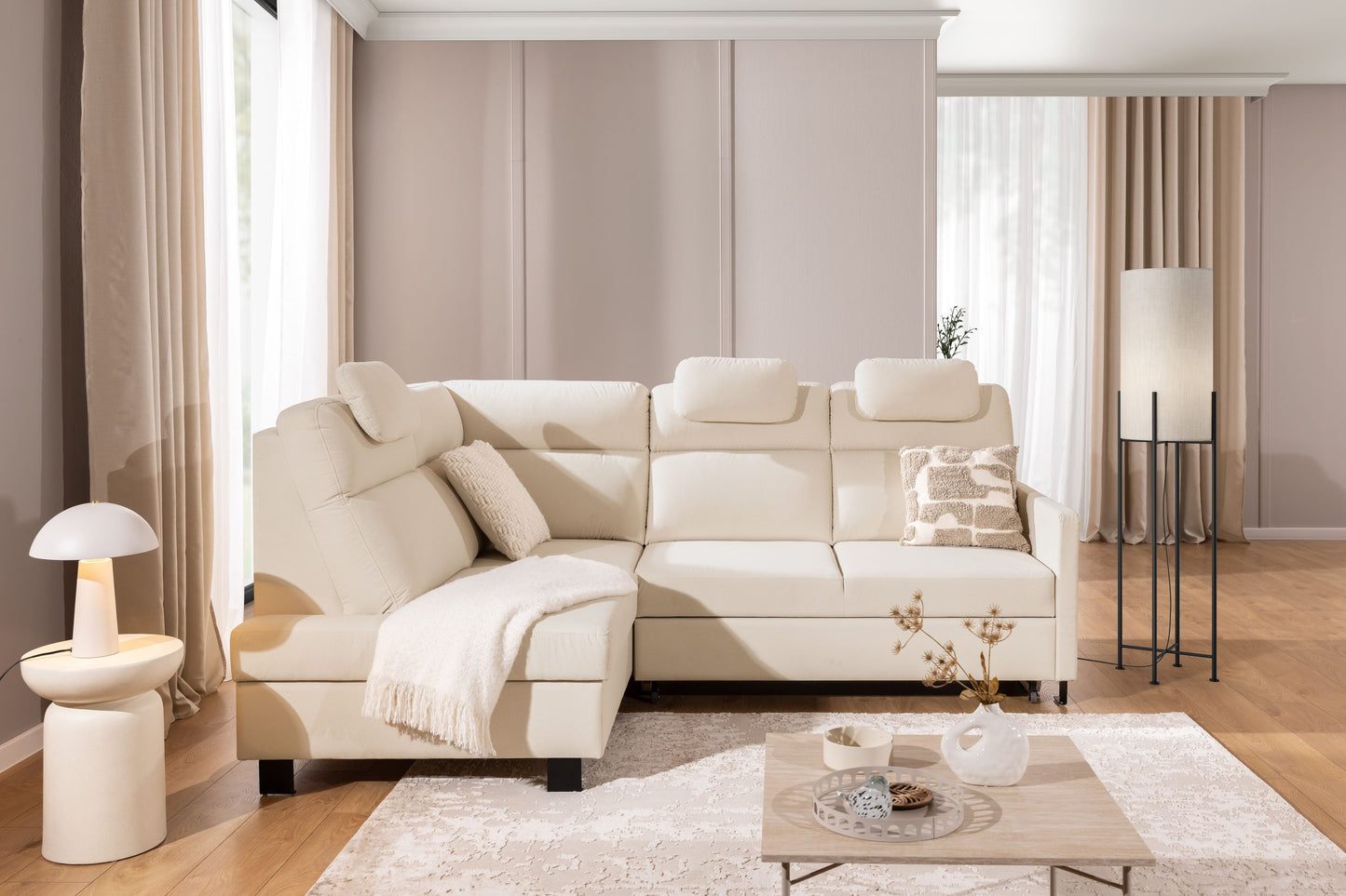 Dīvāns Loar 241/100/180 cm Sand 03