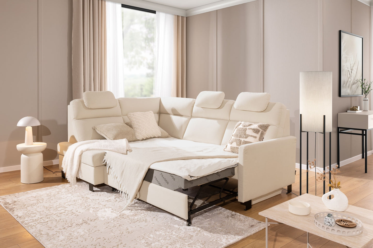 Dīvāns Loar 241/100/180 cm Sand 03