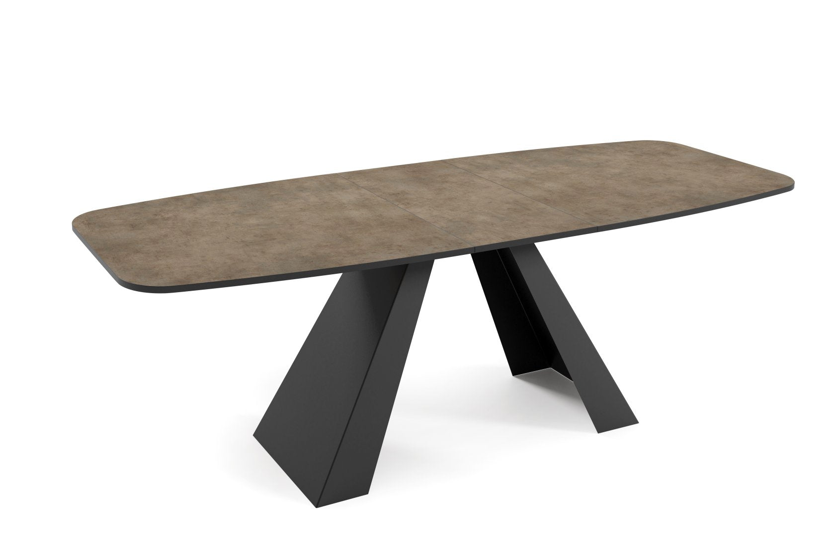 Galds Myra 160/76/80 cm Dark Grey Chicago Concrete - N1 Home