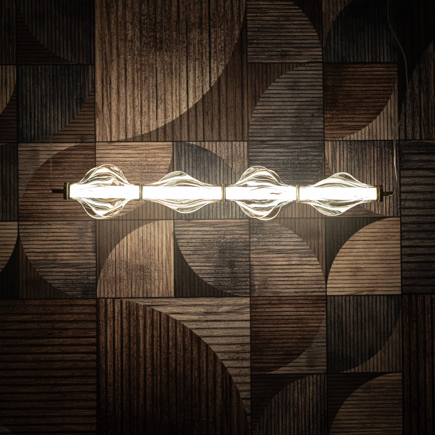 LED piekaramā lampa Elvis 30W Elvis 18/103/143 cm bēšs