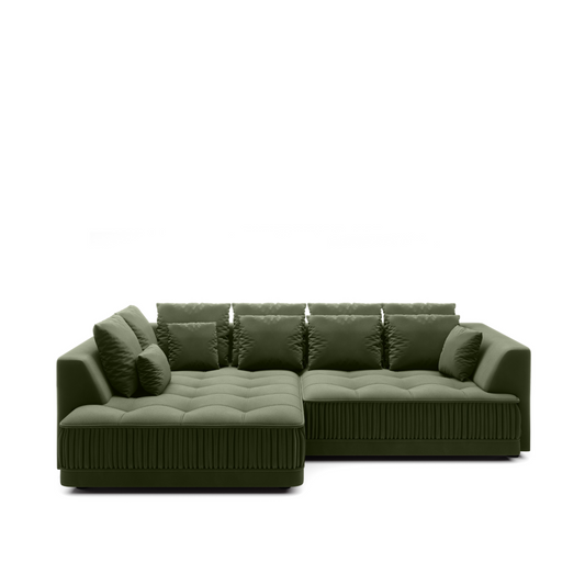 Dīvāns FOLK 285/205/136 cm