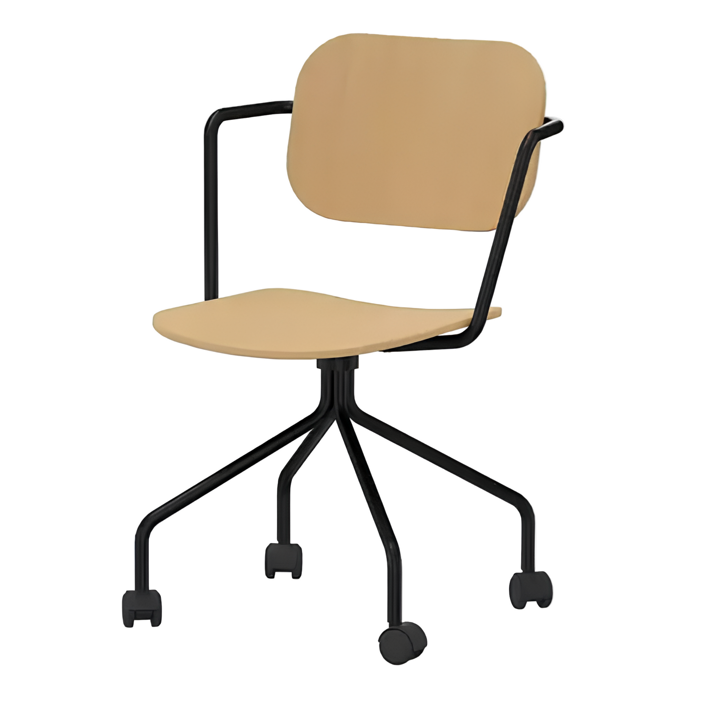 Krēsls Febias ar roku balsts S 53/53/82 cm saplāksnis - N1 Home