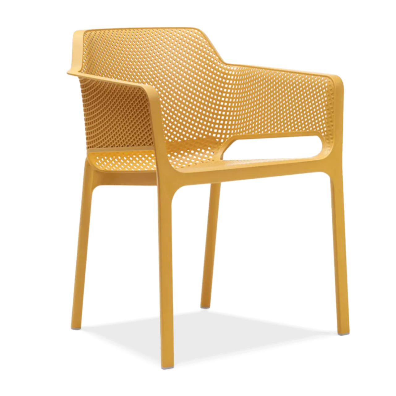 Krēsls Naro Nets 60/80/58 cm senape - N1 Home