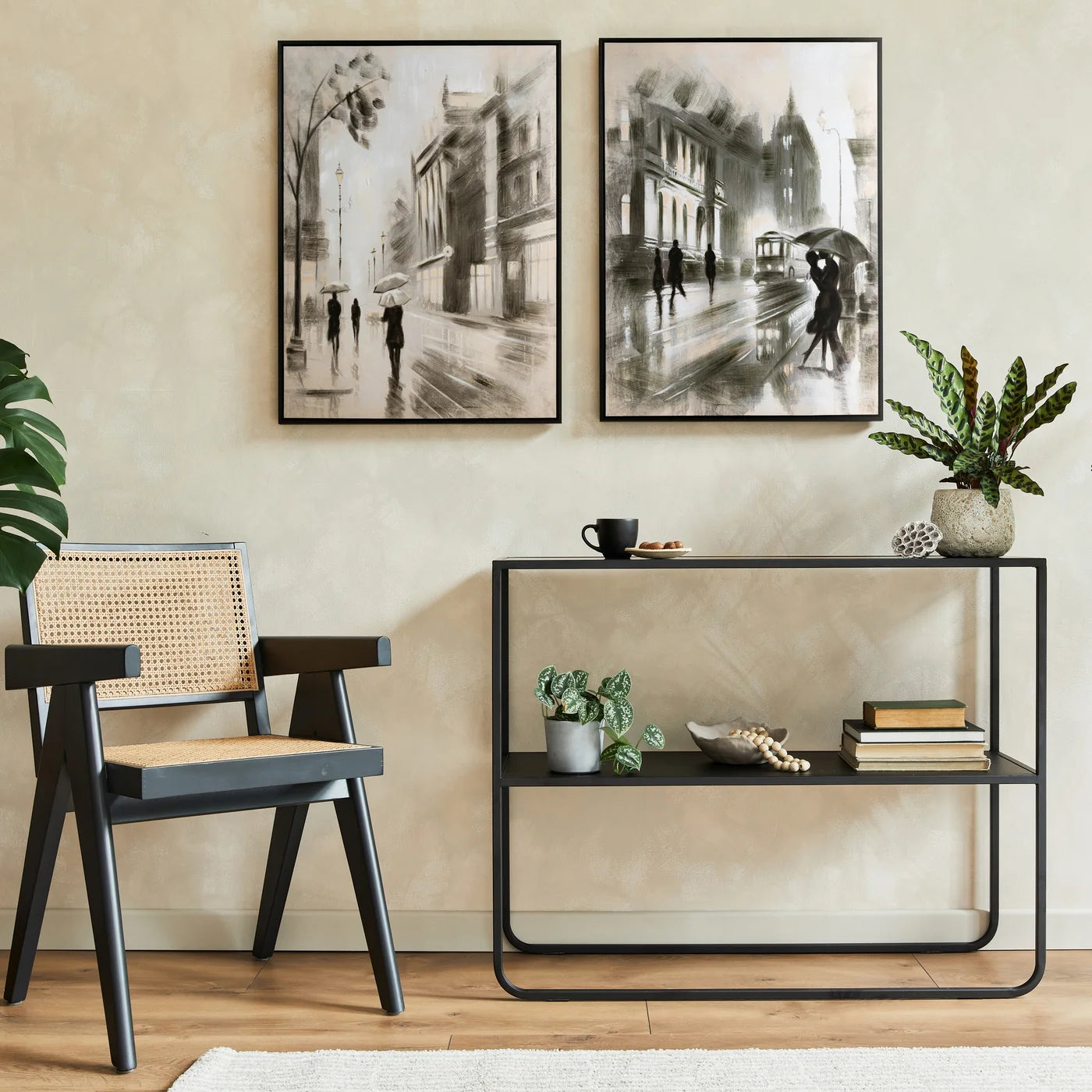 Glezna City 60/80 cm pelēks - N1 Home