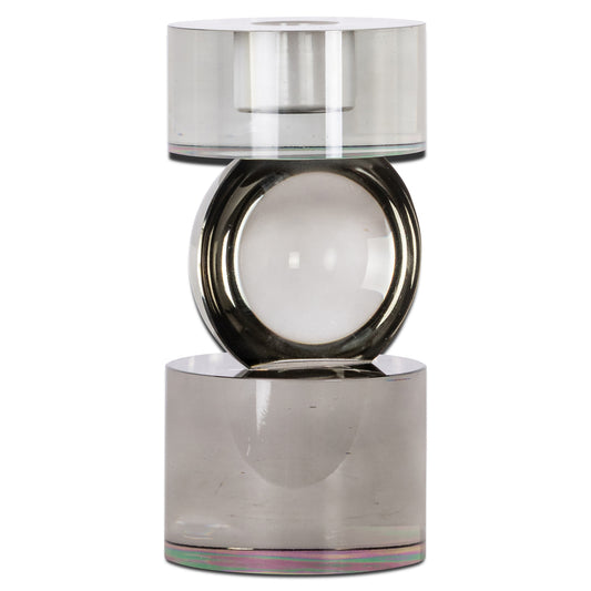 Svečturis Jennyl grey small Richmond Interiors 16,5/8/8 cm pelēks - N1 Home