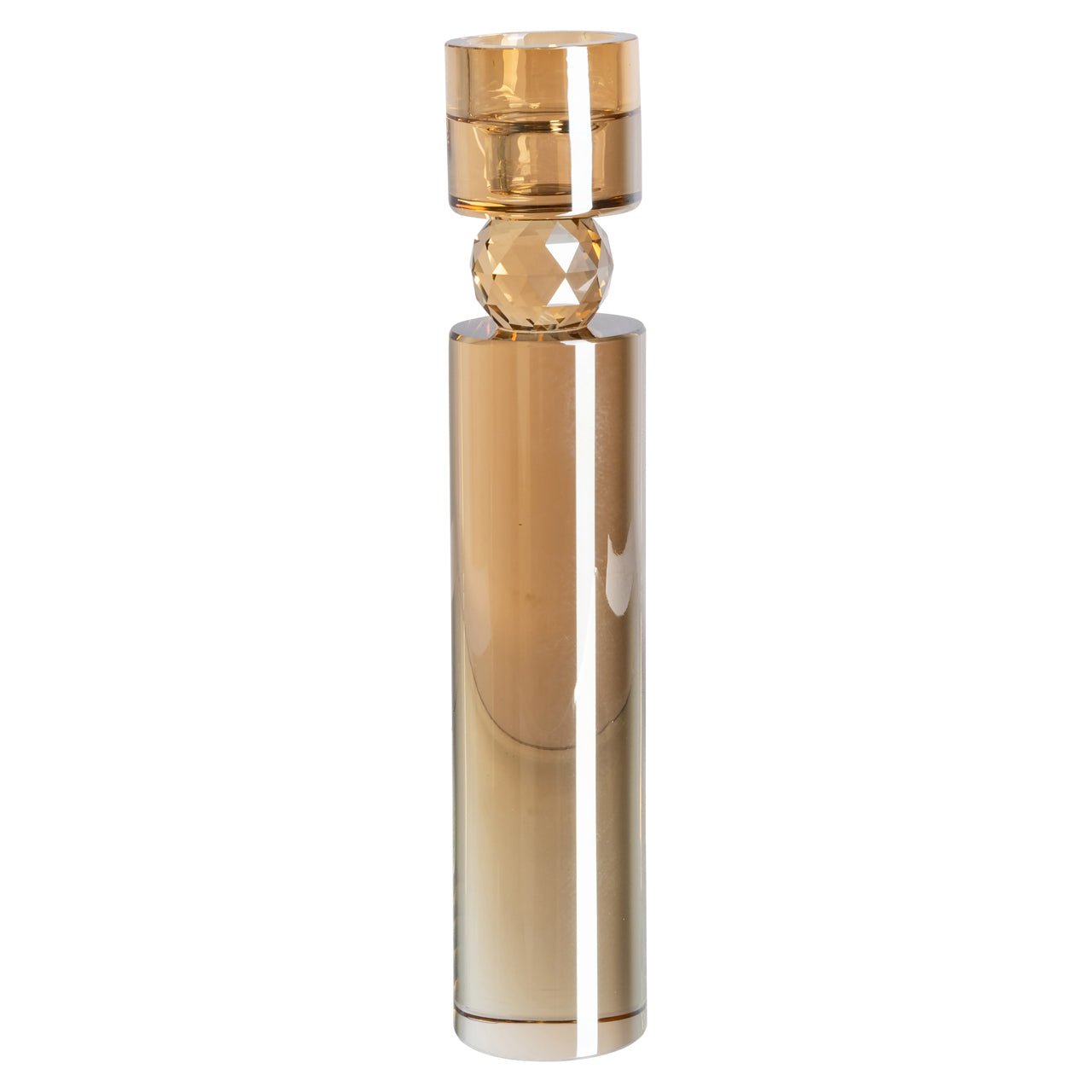 Svečturis Piper L 28/5,5/5,5 cm champagne