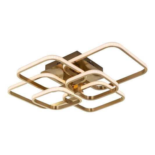 Griestu lampa Cailey Richmond Interiors 57/69/15,5 cm zelts
