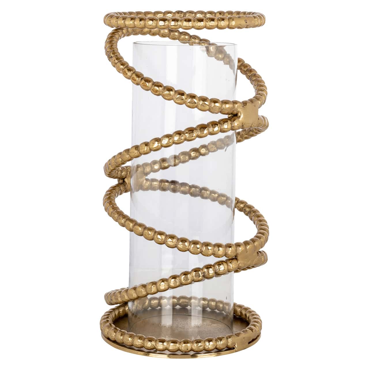 Svečturis Jaden L Richmond Interiors 39/20/20 cm brushed gold