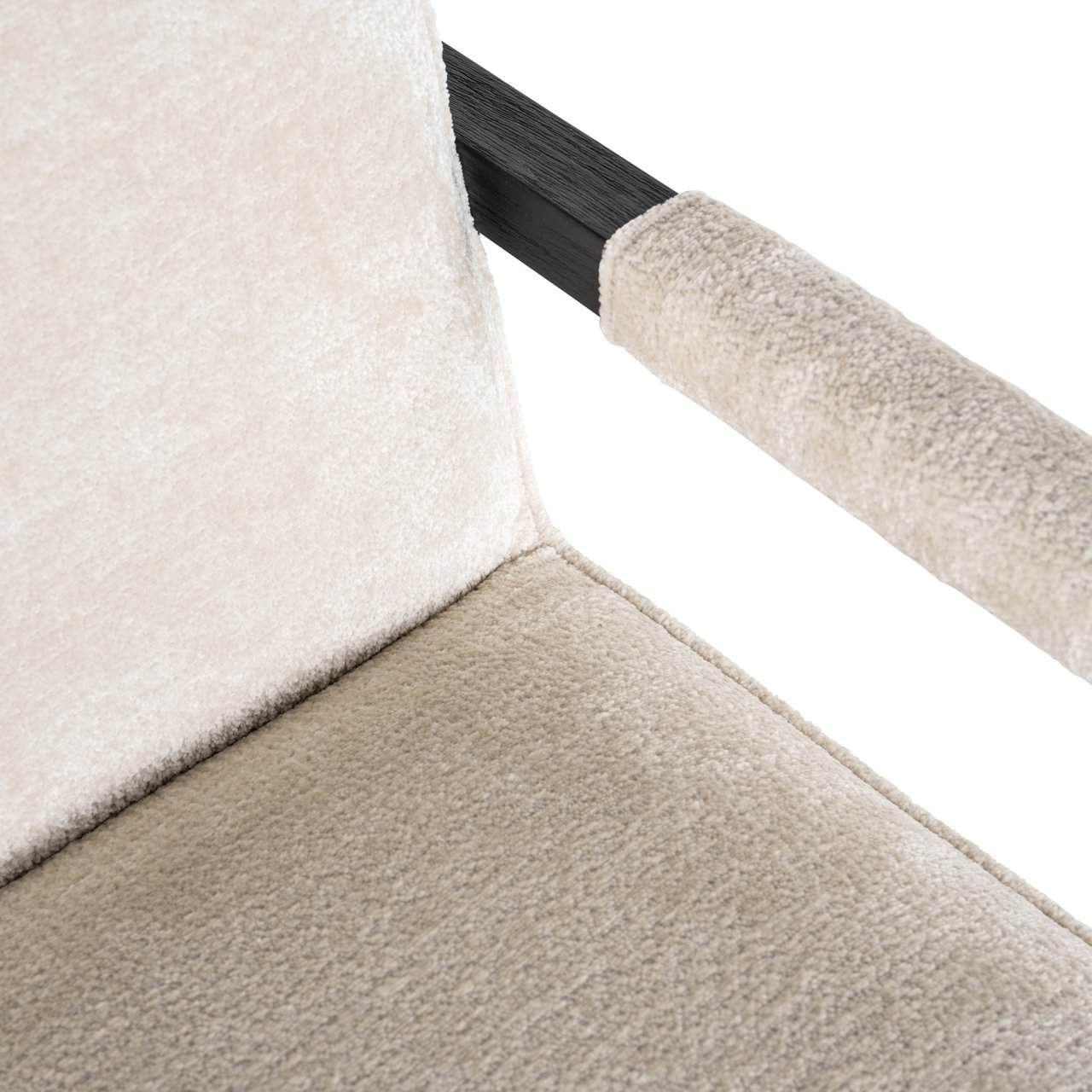 Krēsls Beck Richmond Interiors 63/90/70 cm white chenille
