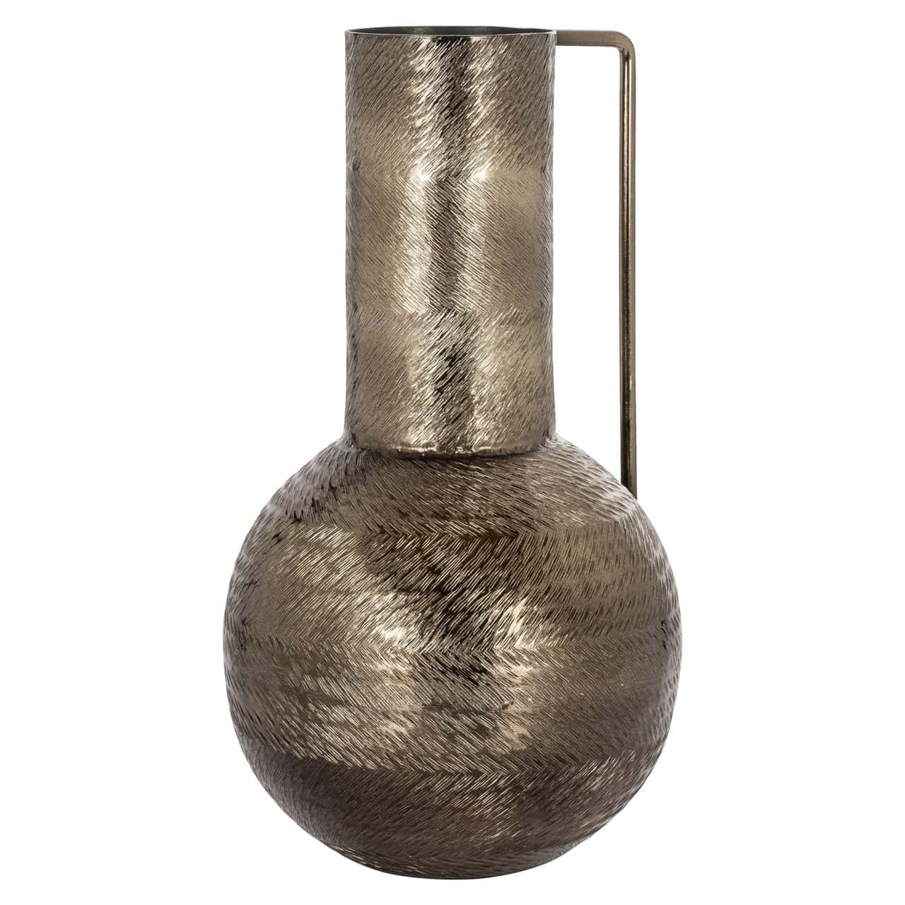 Vāze Leia L Richmond Interiors 21/21/37,5 cm smoke
