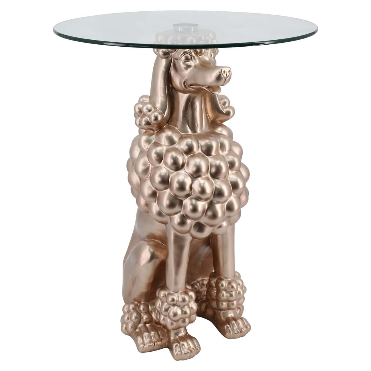 Kafijas galds Poodle Richmond Interiors 48/64/48 cm zelts