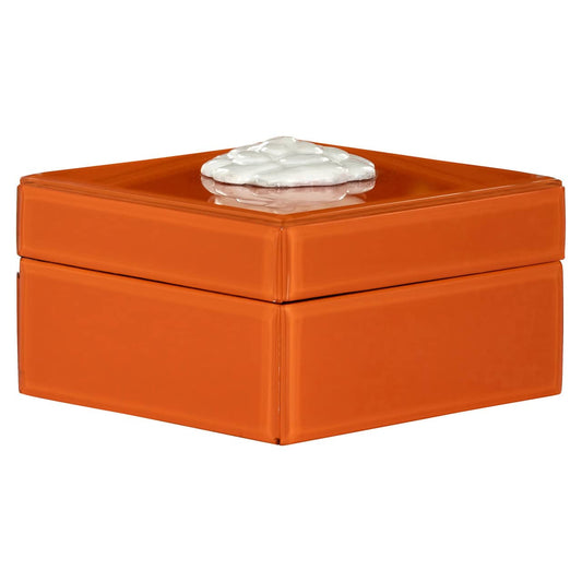 Uzglabāšanas kaste Lunia Richmond Interiors 8/15/15 cm oranžs
