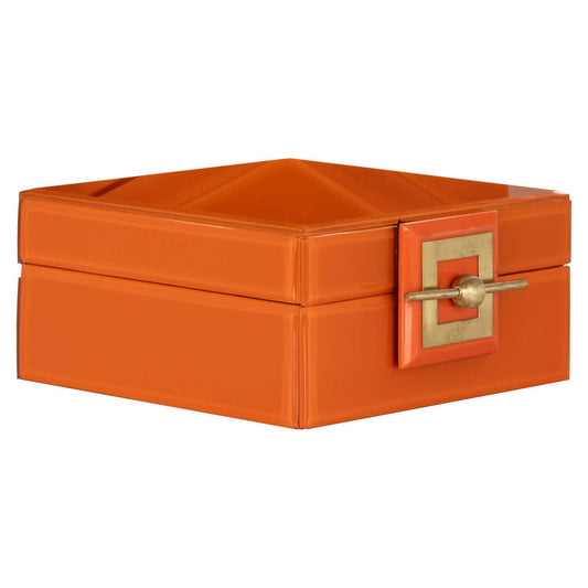 Uzglabāšanas kaste Bodine Richmond Interiors 17/17/8; 21.5/21.5/10.5 cm oranžs