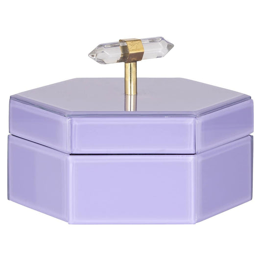 Uzglabāšanas kaste Jutta Richmond Interiors 19/16/12; 24/20/15 cm purple