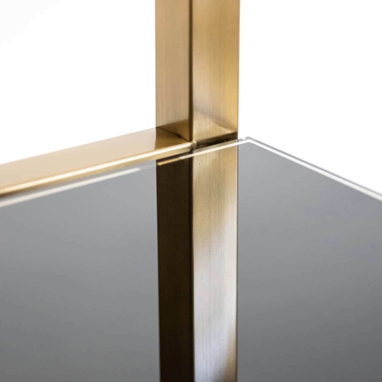 Vitrīna Magnus Richmond Interiors 108/230/29 cm brushed gold