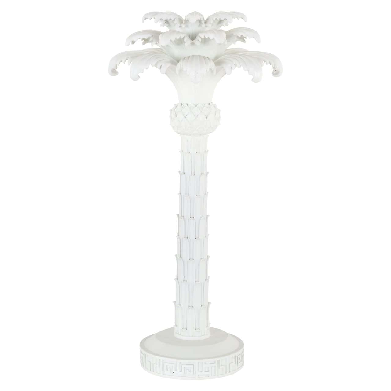 Svečturis Palma L Richmond Interiors 347/22/21 cm balts - N1 Home
