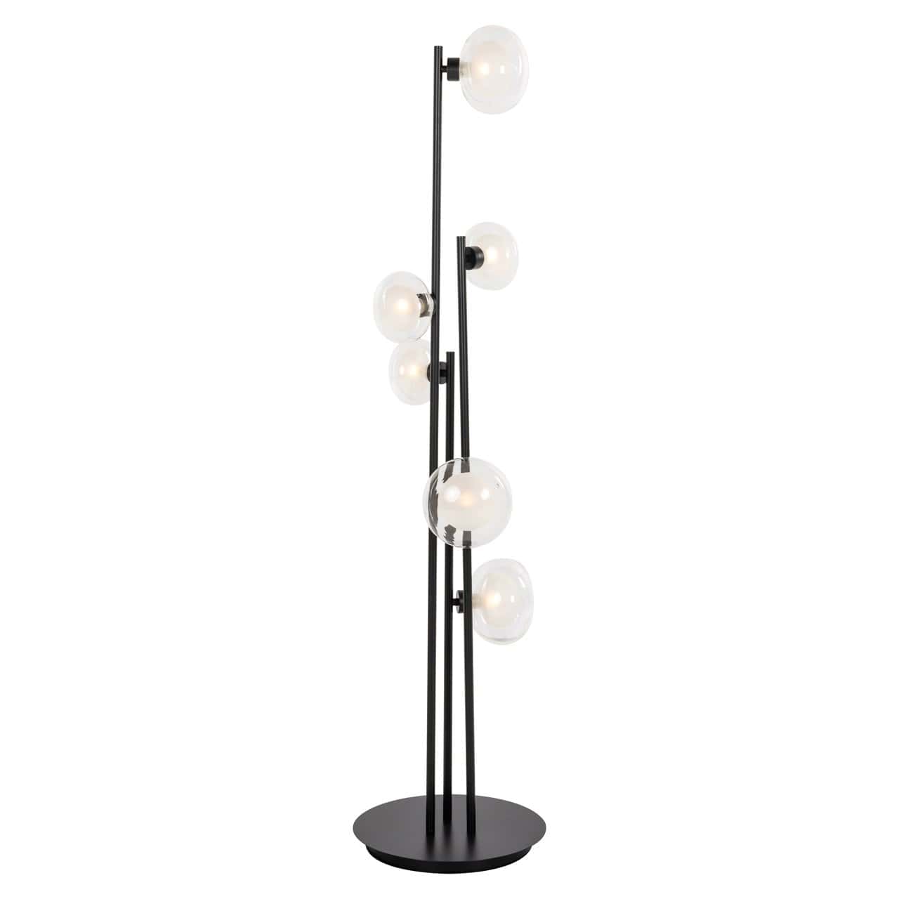 Stāvlampa Luva Richmond Interiors 33/140/33 cm melns