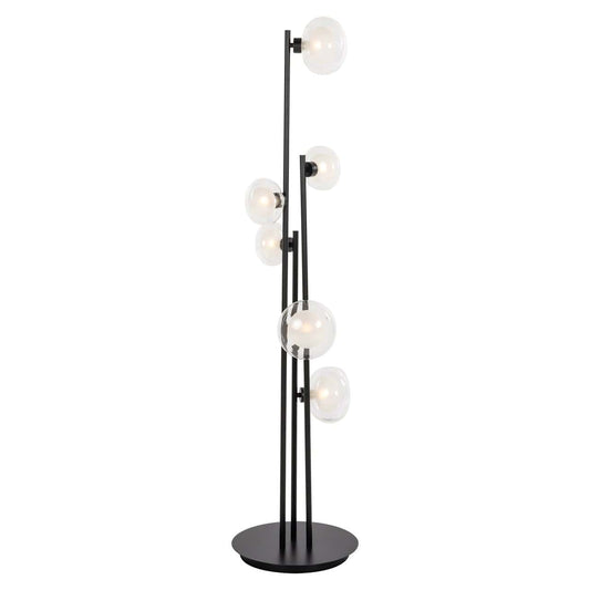 Stāvlampa Luva Richmond Interiors 33/140/33 cm melns
