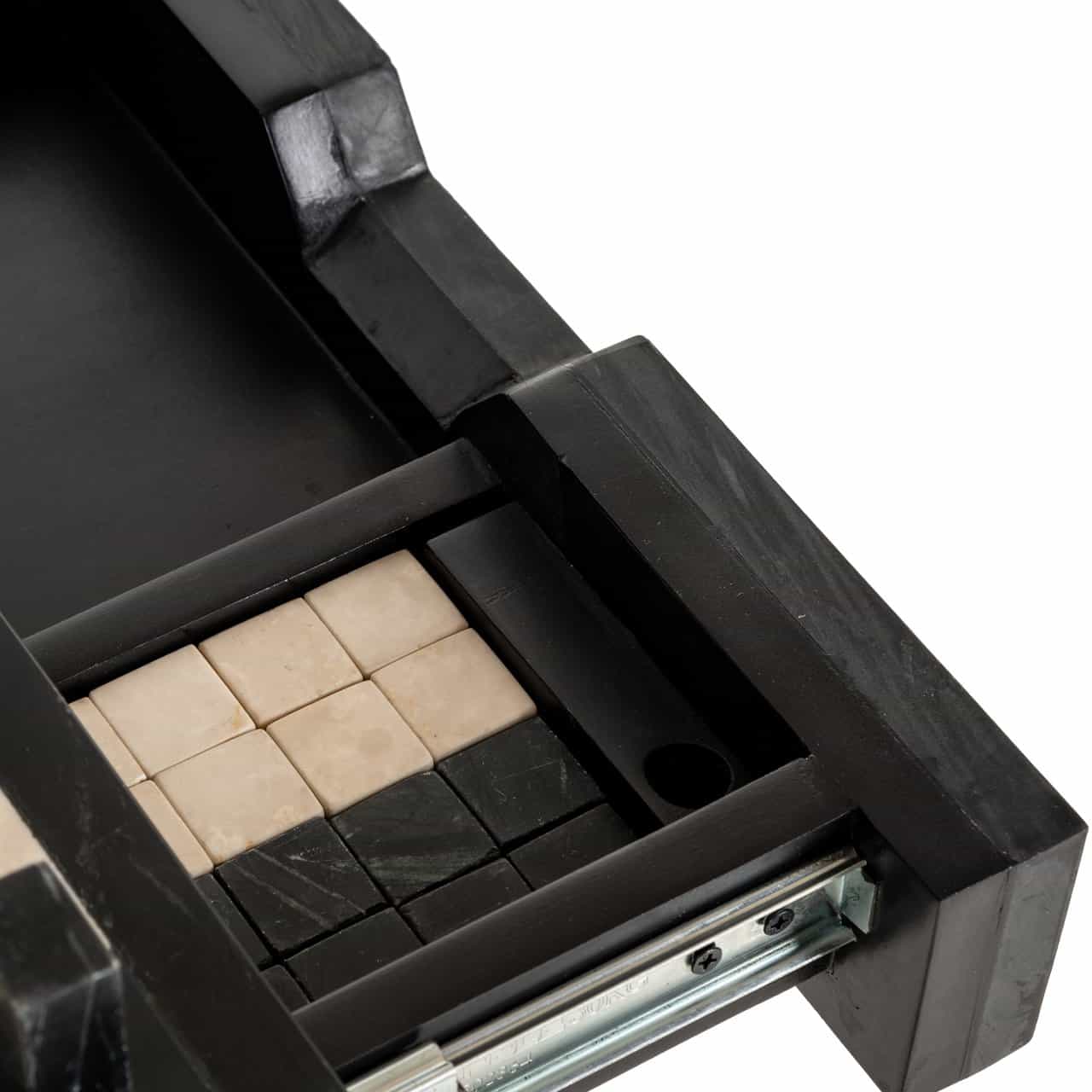 Kafijas galds Davos Richmond Interiors 44/62/44 cm melns