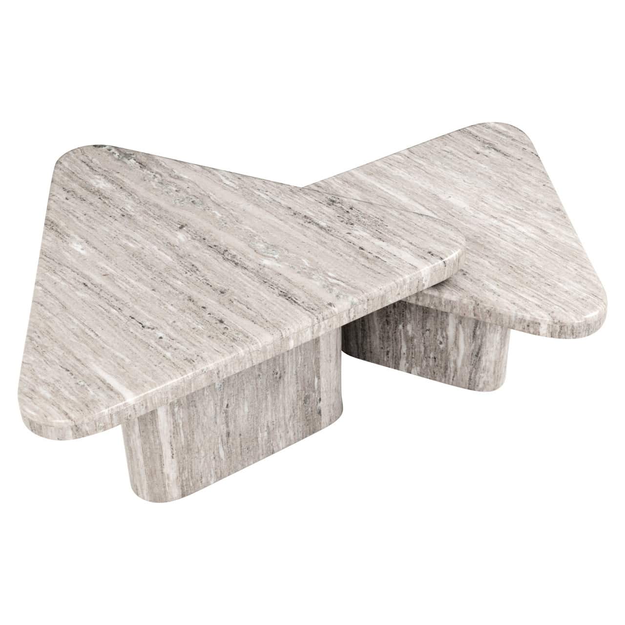 Kafijas galds Dwayne (Set of2) Richmond Interiors 38/75/83 cm sand - N1 Home