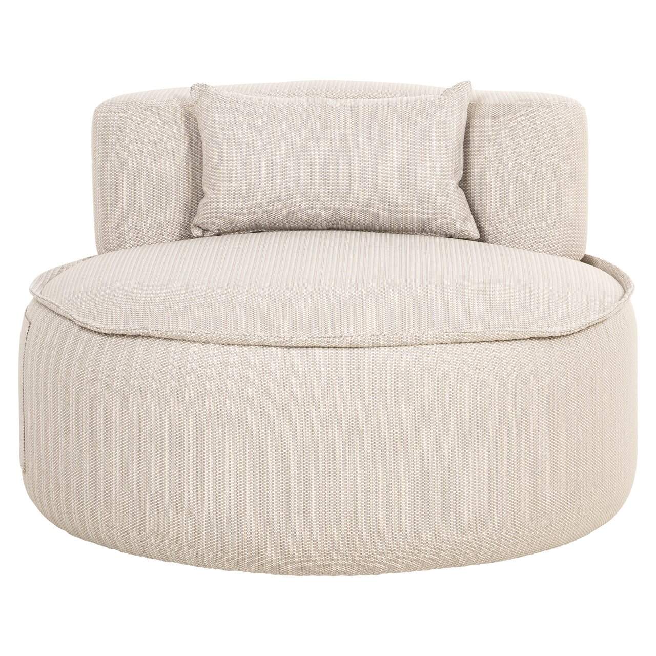 Āra atpūtas krēsls Dawson Richmond Interiors 100/100/67 cm beige swivel