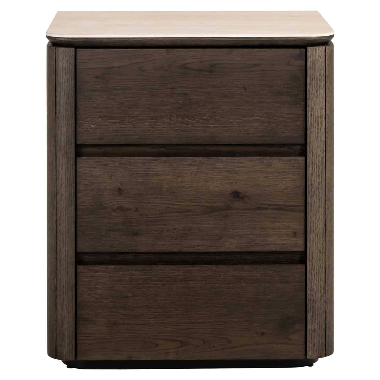 Naktsskapis Ritz Richmond Interiors 55/65/40 cm brūns