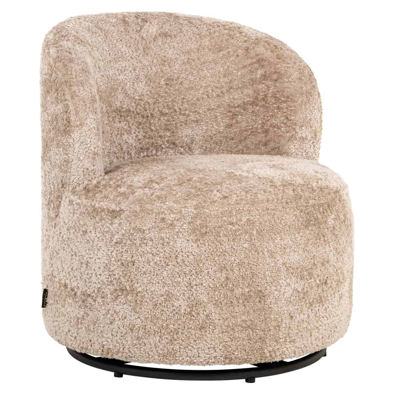 Krēsls Jackie Richmond Interiors 60/63/61 cm sheep natural swivel kids