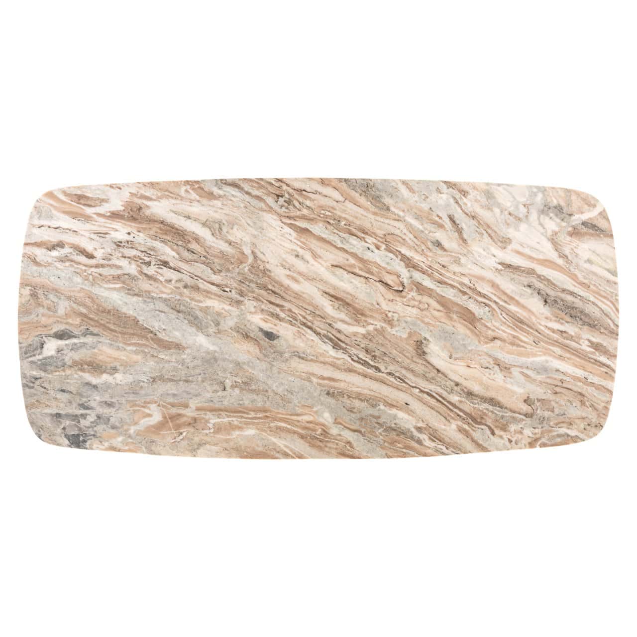 Galds Bottega Richmond Interiors 220/77/100 cm Blush bēšs danish oval
