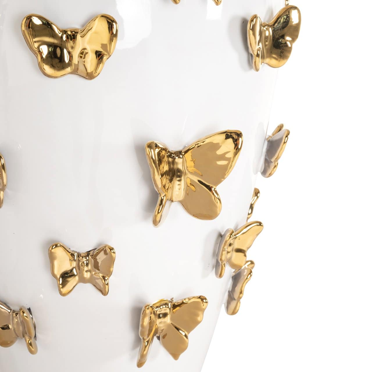Vāze Butterfly L Richmond Interiors 29/29/46 cm balts