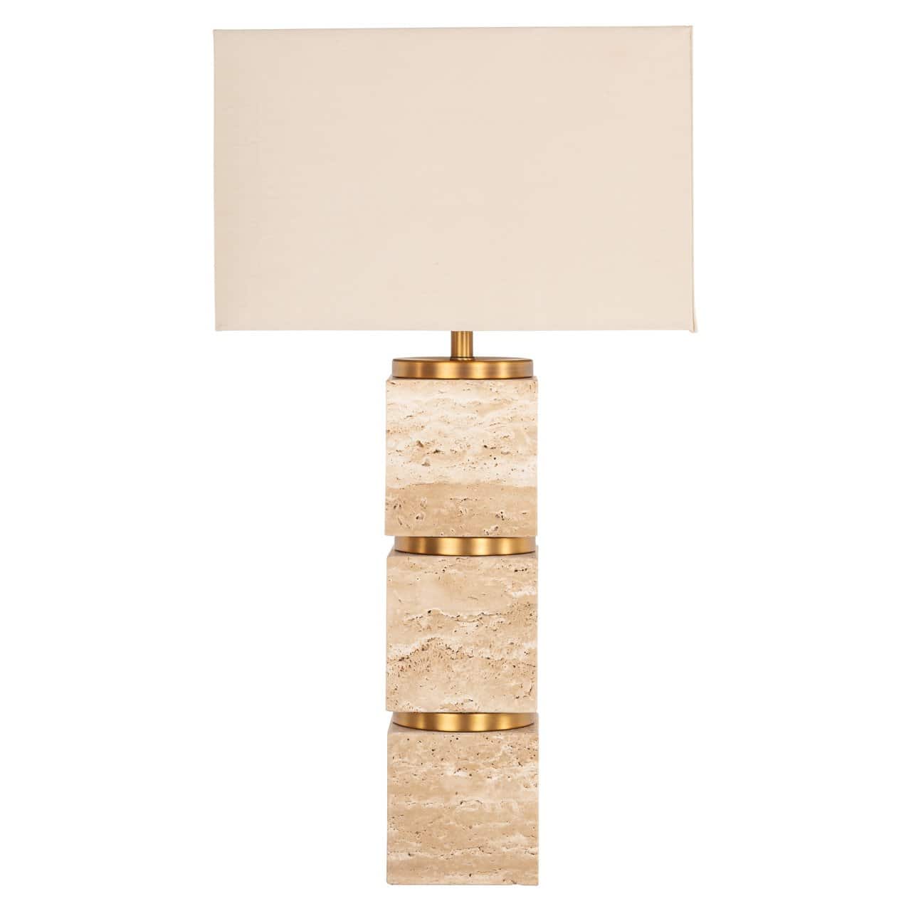 Galda lampa Jaella Richmond Interiors 38/38/71 cm bēšs