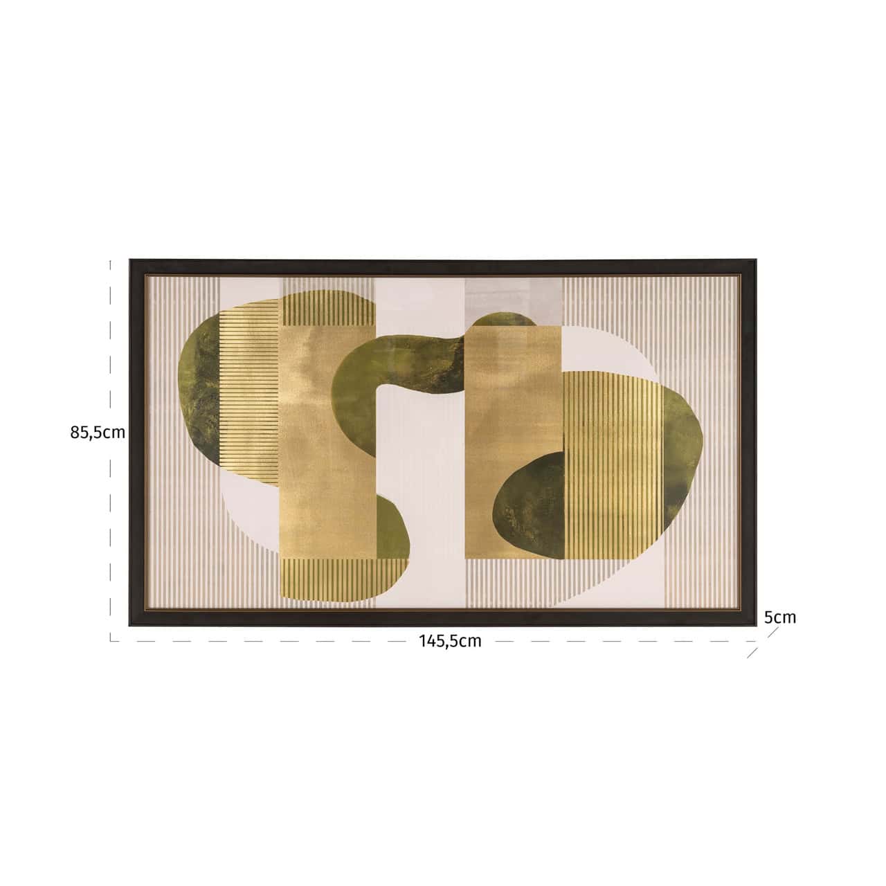 Sienas māksla Joylin Richmond Interiors 5/145,5/85,5 cm zaļs/melns