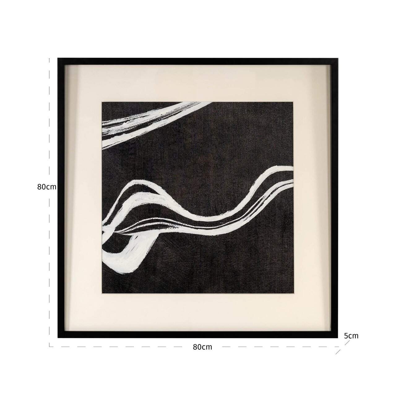 Sienas māksla Jozra Richmond Interiors 5/80/80 cm melns/balts