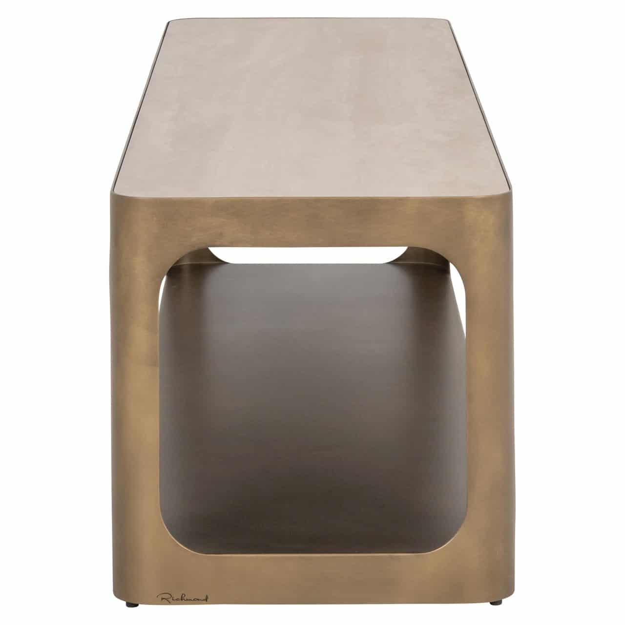 TV skapis Claridge Richmond Interiors 160/40/40 cm bēšs