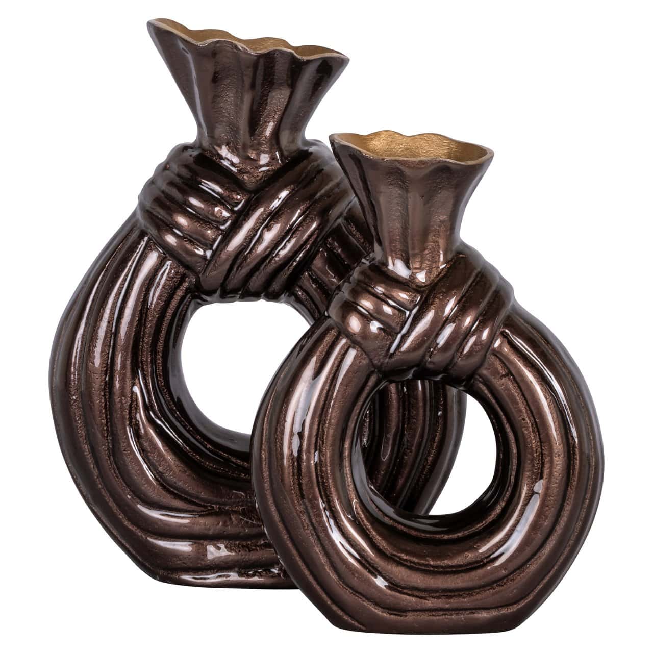 Vāze Suen L Richmond Interiors 8/23/30 cm tumši brūns