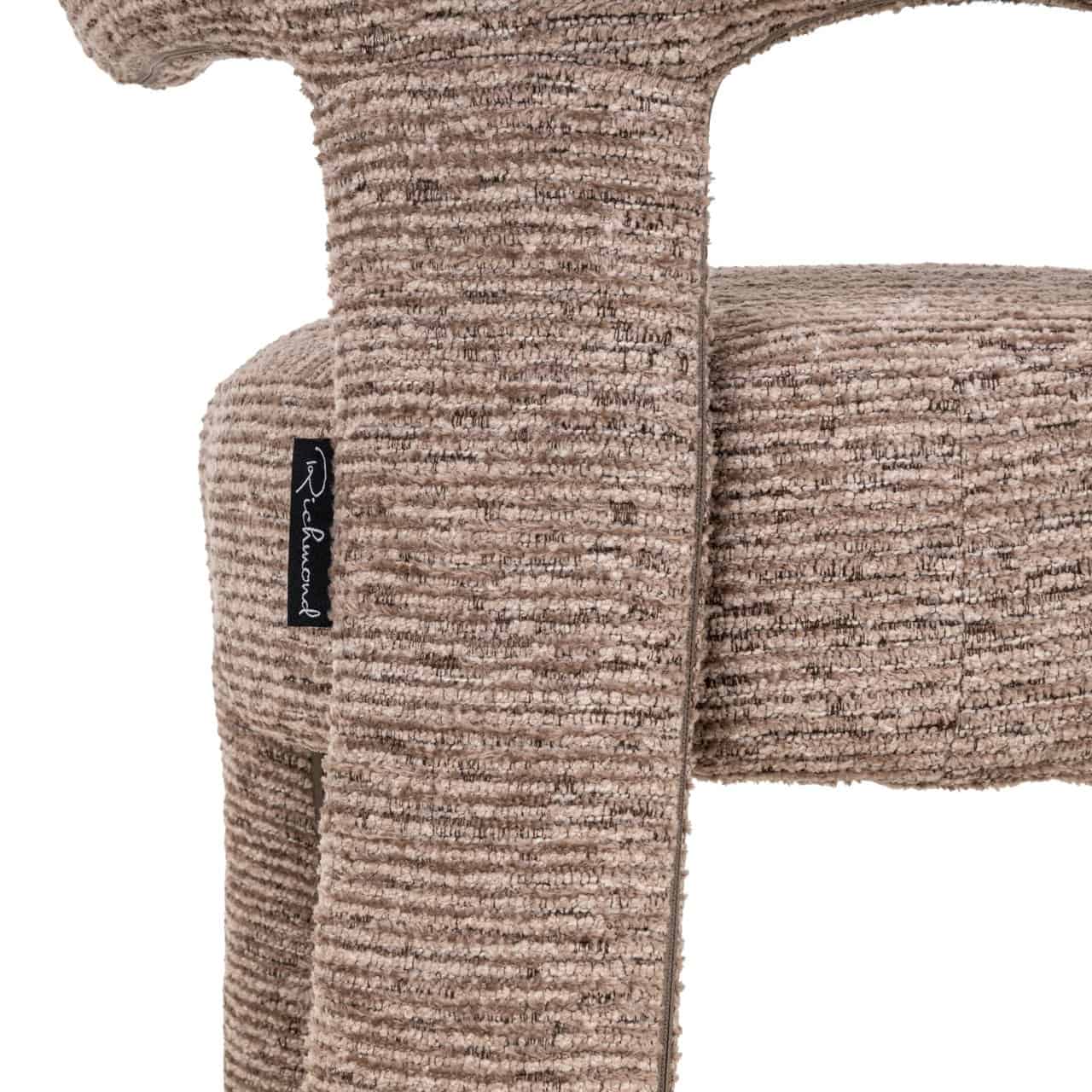 Krēsls Nerio Richmond Interiors 59/78/58 cm mocca linear