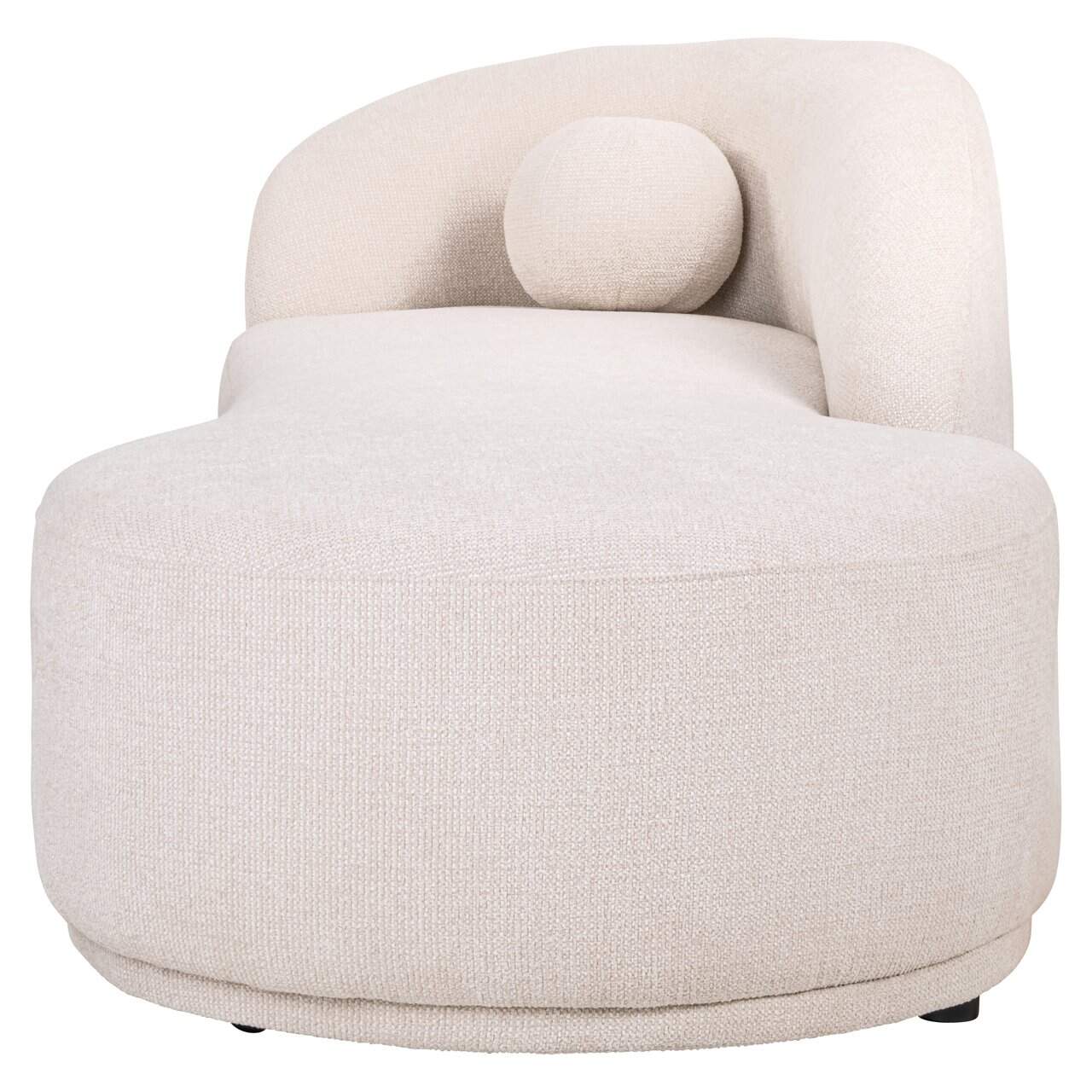 Dīvāns Emma Richmond Interiors 220/75/91 cm cream fancy chaise longue