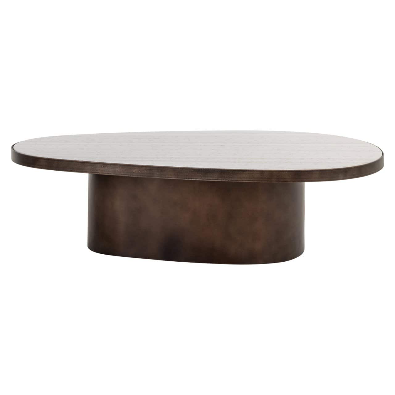 Kafijas galds Biloxi Richmond Interiors 130/35/68 cm brūns - N1 Home