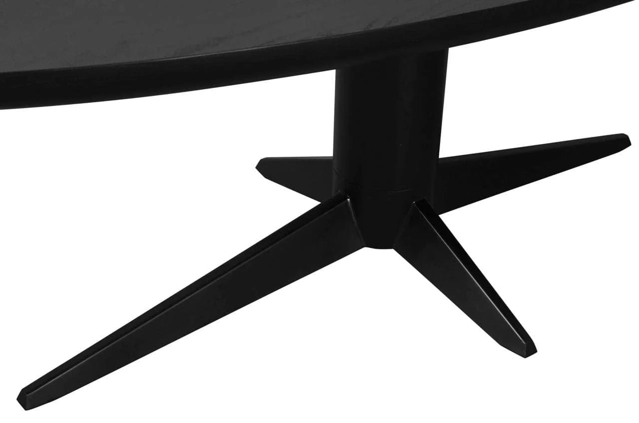 Galds Rayford Richmond Interiors 230/76/110 cm black oval
