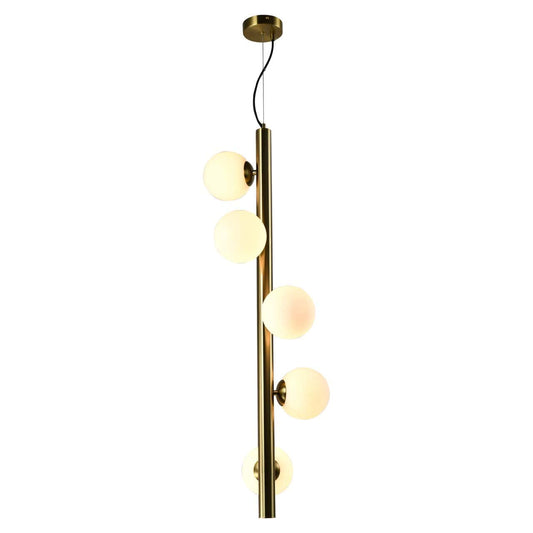 Griestu lampa Elorie Richmond Interiors 28,5/29,5/140 cm brass antique